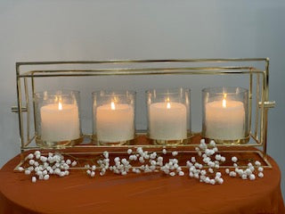 Four Spot Candle Holder.
